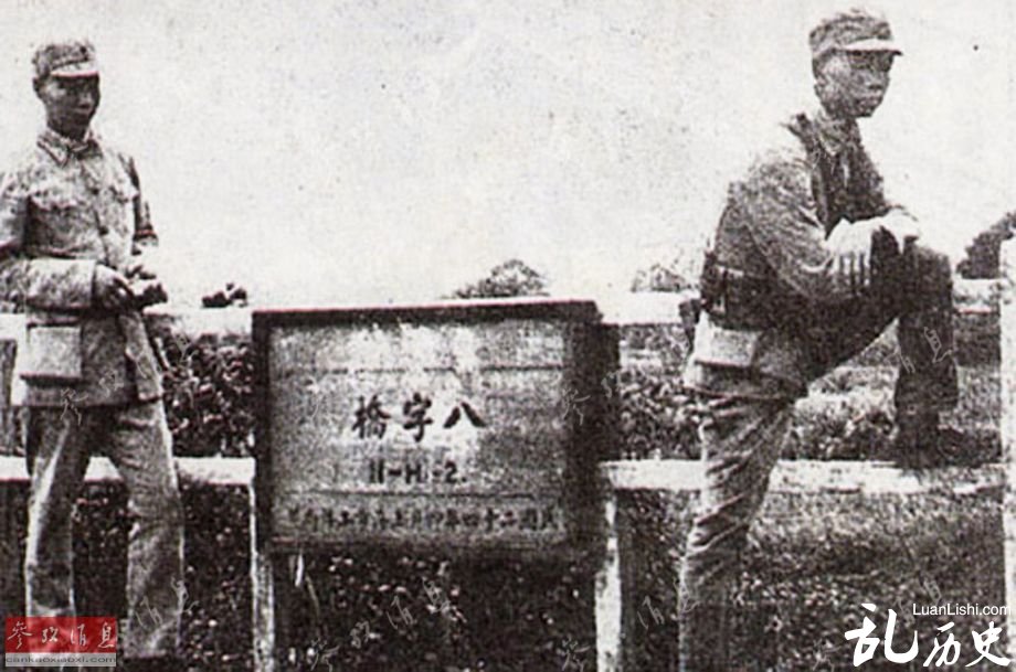 1937年上海,驻守八字桥的中国军人