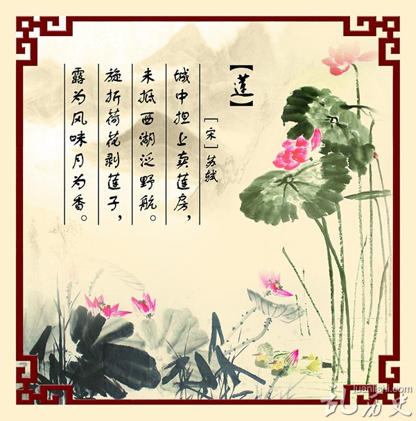 苏轼莲