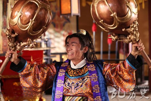 《隋唐演义》李元霸人物剧照(王宝强饰演李元霸)