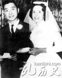 1960年，丁肇中在密歇根娶了个“洋太太”露易丝·凯利