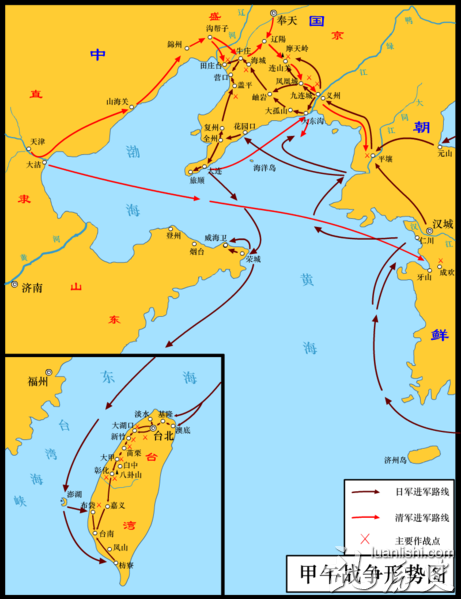 中日甲午战争失败的原因到底在哪?甲午战争过程