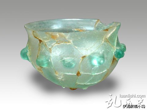 萨珊玻璃小碗简介:北京出土最早的玻璃器