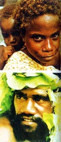 典型的瓦努阿图人