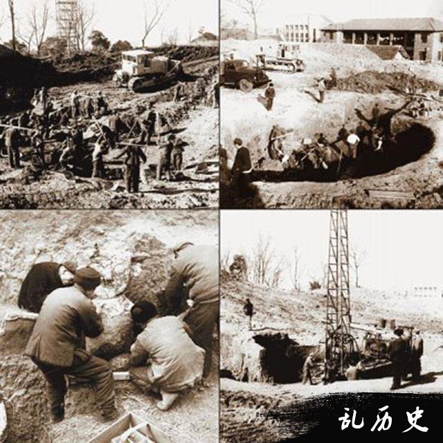 施工队一钎子通下去,冒出气体烧3天3夜,后竟发现2千年前古墓