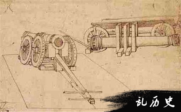 达芬奇火炮设计图