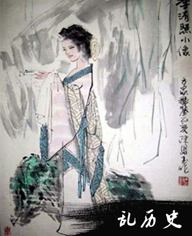 李清照古画像