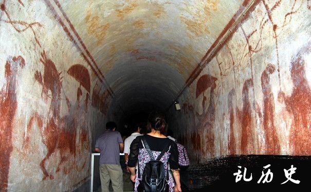 秦始皇陵隧道照片
