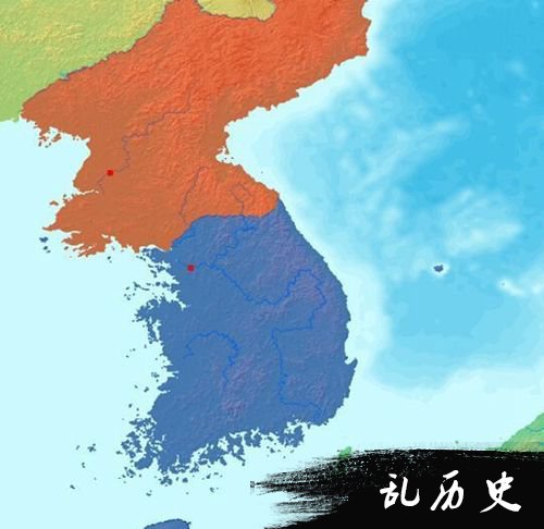 朝鲜半岛舆图