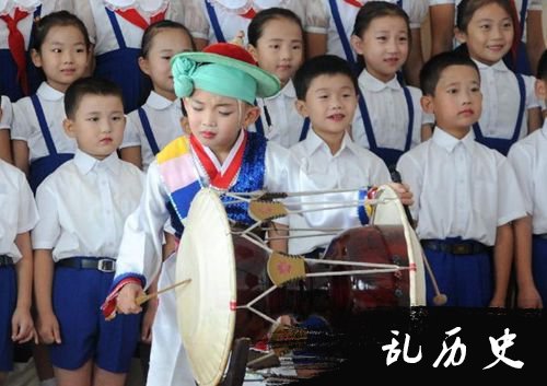 朝鲜小学生