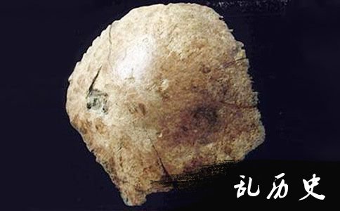 远古人类头盖骨碎片