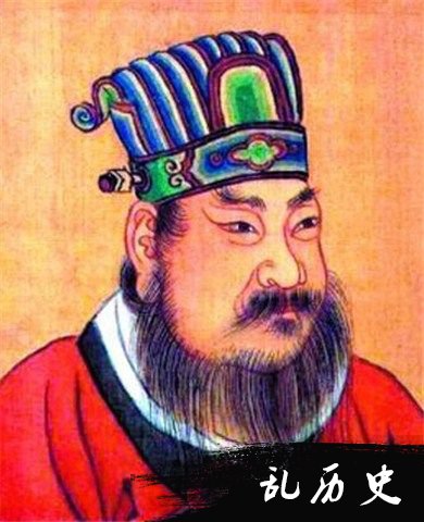 梁武帝画像