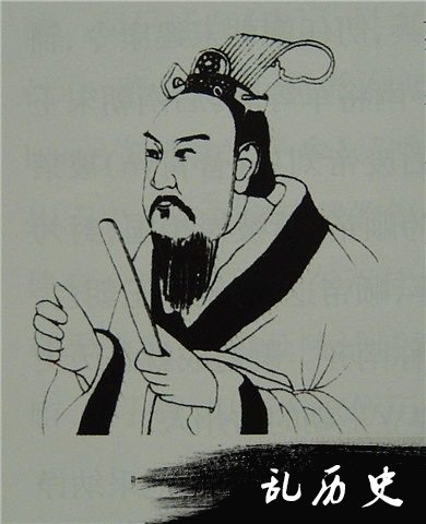 梁武帝画像