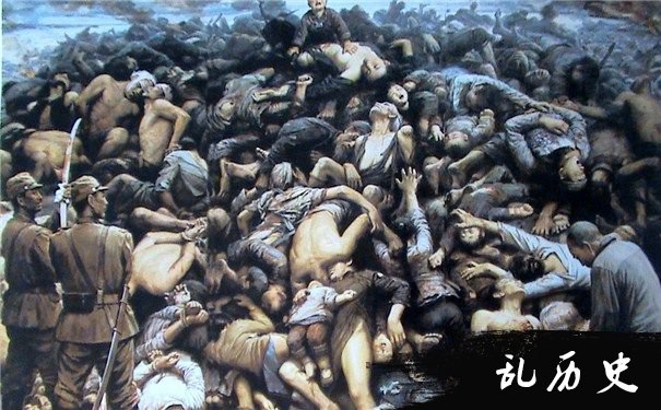 《南京大屠杀》油画