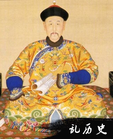 签订尼布楚条约的康熙皇帝画像