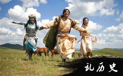 新射雕英雄传中华筝、郭靖与黄蓉剧照