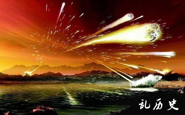 小行星与地球相撞