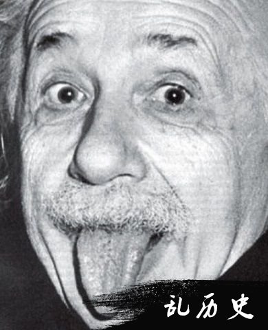 爱因斯坦吐舌照
