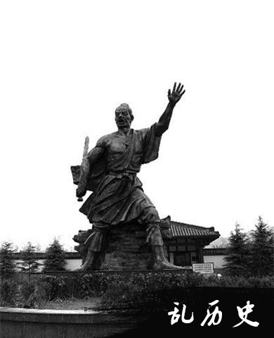 陈胜雕像
