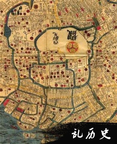 江户幕府所在地地图