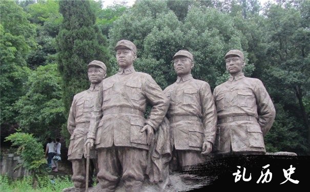 皖南事变纪念雕像