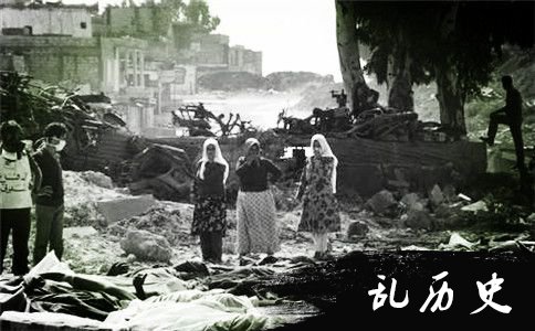 贝鲁特大屠杀旧照