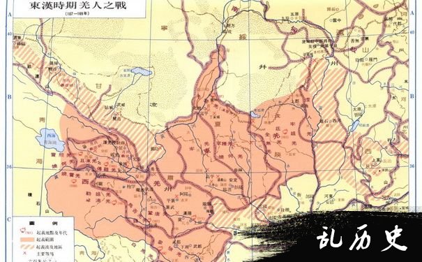 羌人分布地区图