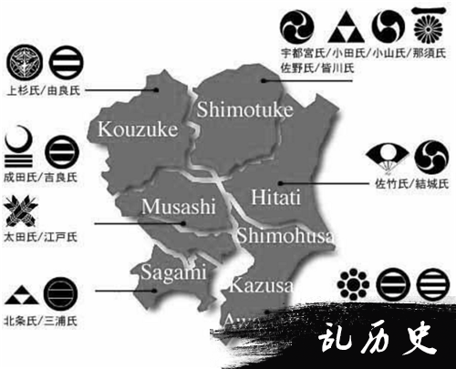 日本战国时代都有哪些家族 各大名的家纹是怎样的