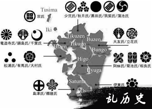 日本战国时代都有哪些家族 各大名的家纹是怎样的