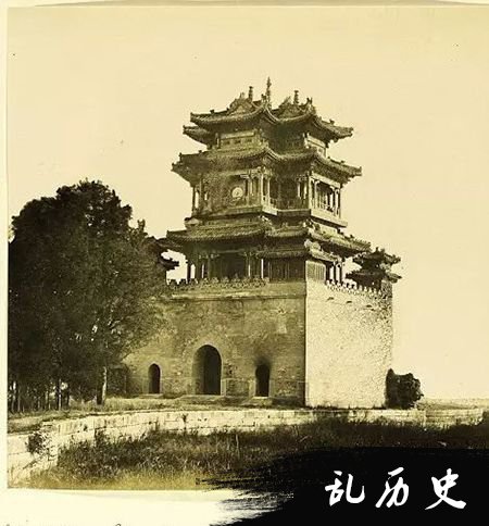 圆明园烧毁前的照片