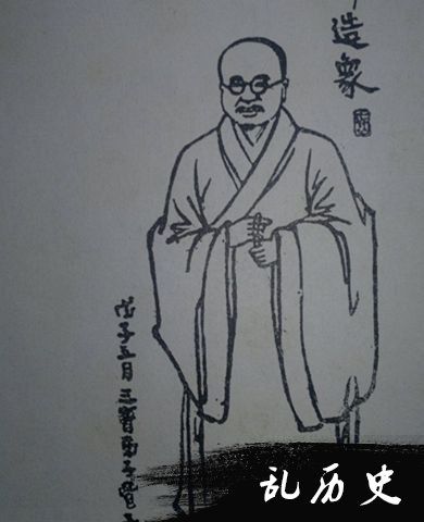 太虚大师画像