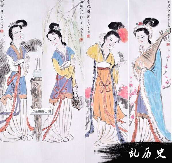 古代仕女图大全 古代仕女图欣赏