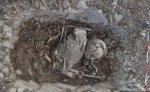 广州古墓挖掘罕见唐代人骨架