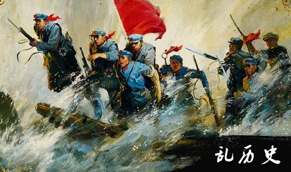 红军长征的故事:红军强渡大渡河