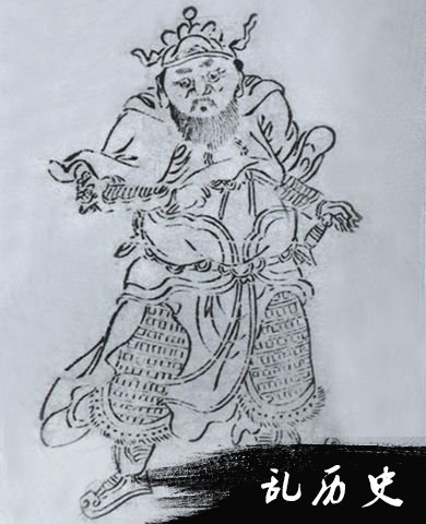 农民起义领袖黄巢画像