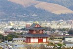 奈良时代代表建筑：平城宫、唐招提寺以及东大寺等