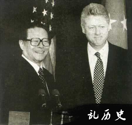 江泽民主席访问美国(todayonhistory.com)