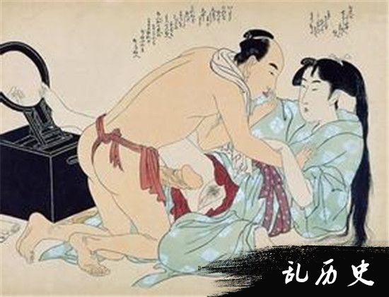 日本春画全图绘出日本古代色情文化 震惊!