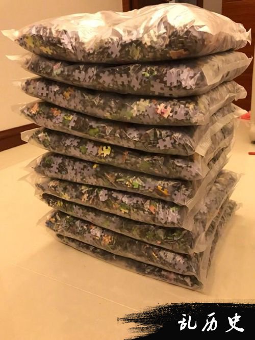 岳云鹏晒雷佳音送给的3万块拼图 闺女一脸绝望