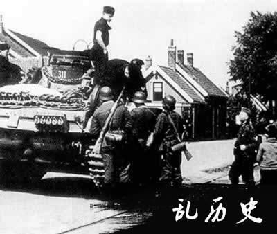 德军发动“闪电战”进入荷兰比利时(todayonhistory.com)